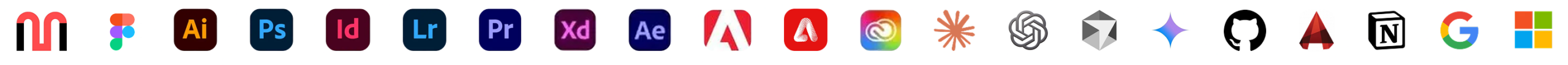 application logos